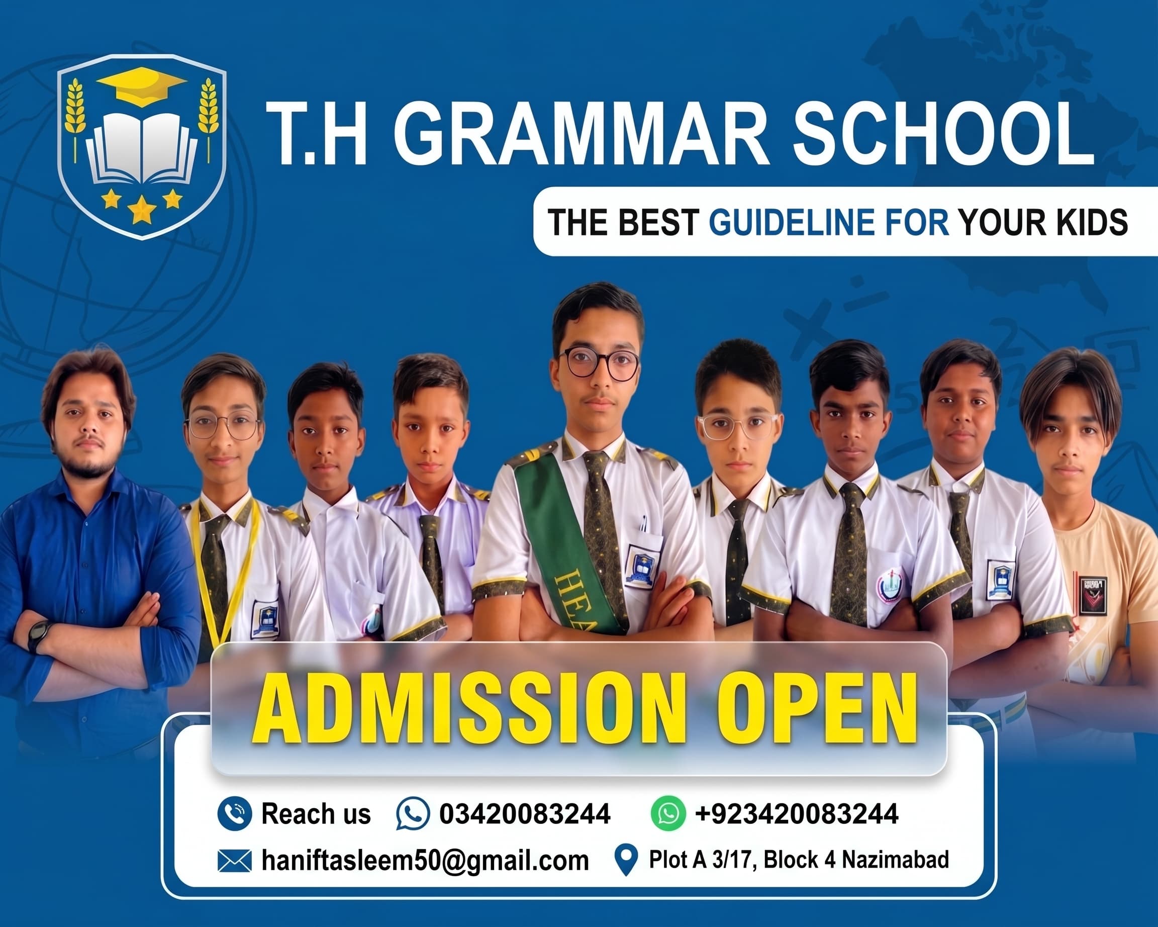 Admissions open at TH Grammar School
